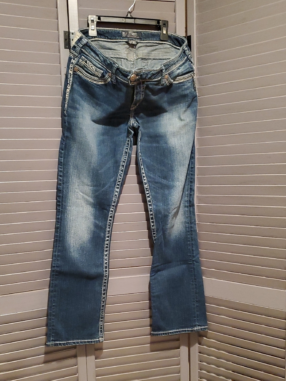 Silver Jeans Co. Women's Tuesday Baby Bootcut Jeans Size W33 L31